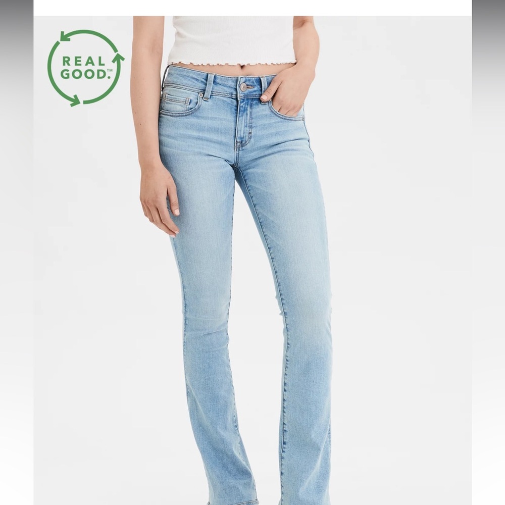 American Eagle Stretch Kick Boot Denim Jeans